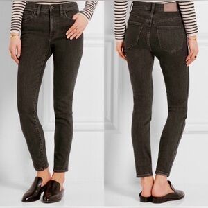 MADEWELL~Women’s Black Skinny Skinny Ankle High Riser Denim Jeans~SIZE 28~SKU214